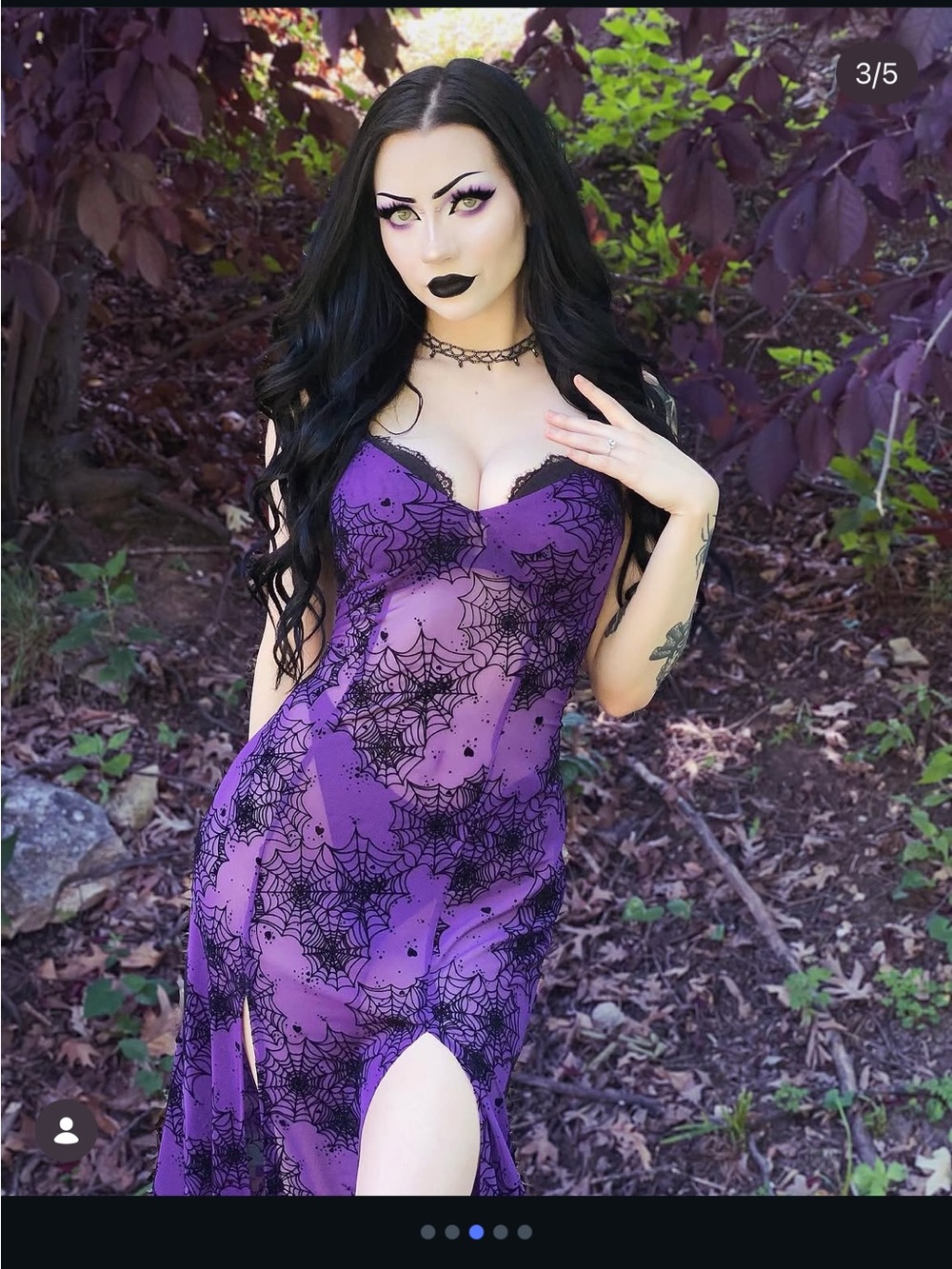 NEW Wax Poetic Spiderweb dress XL